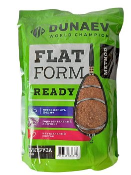 Прикормка "Dunaev Flat Feeder Ready" 1,0кг